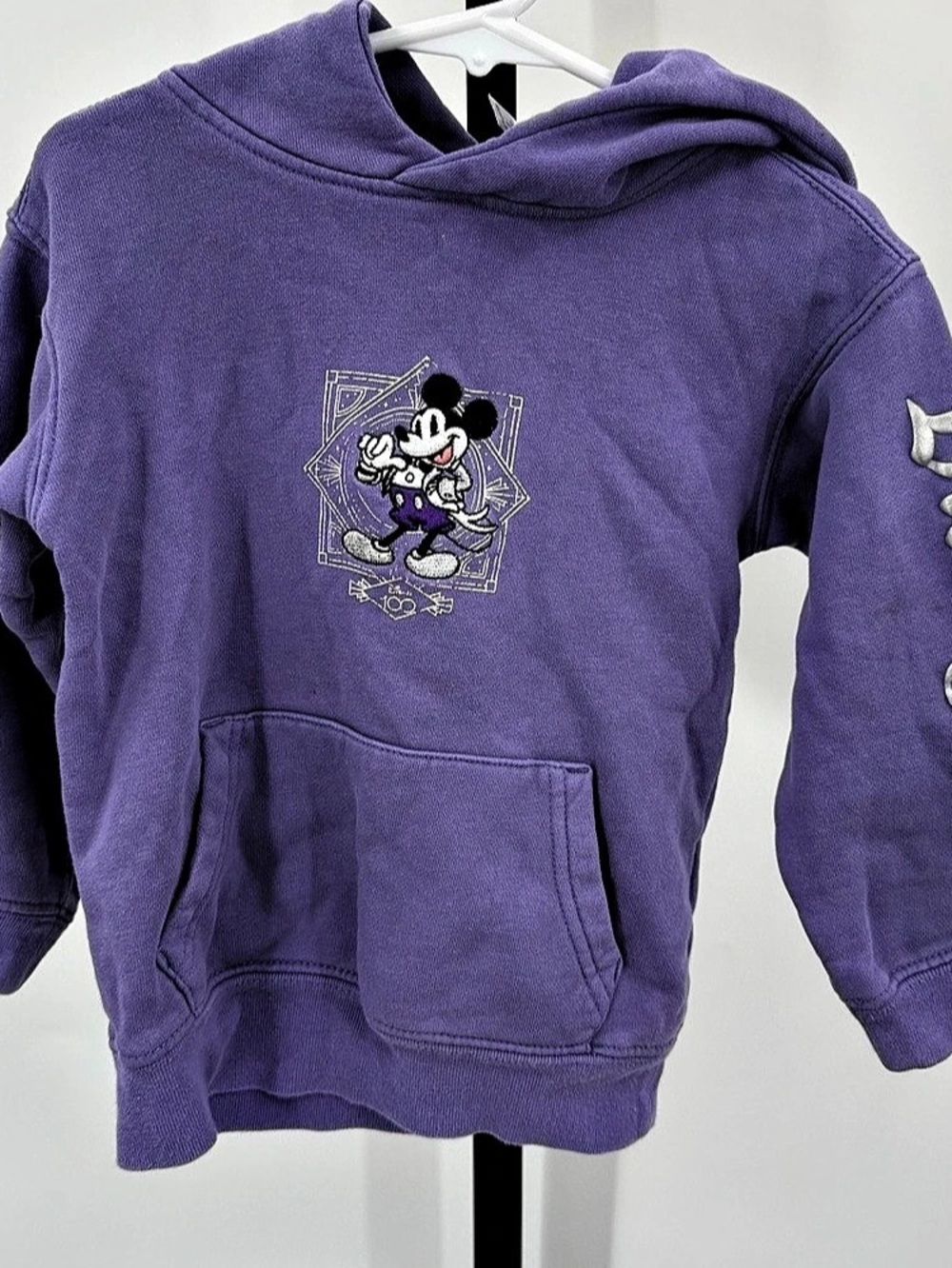 Disney 100 Years of Wonder Mickey and Friends Hoodie Purple Size 3